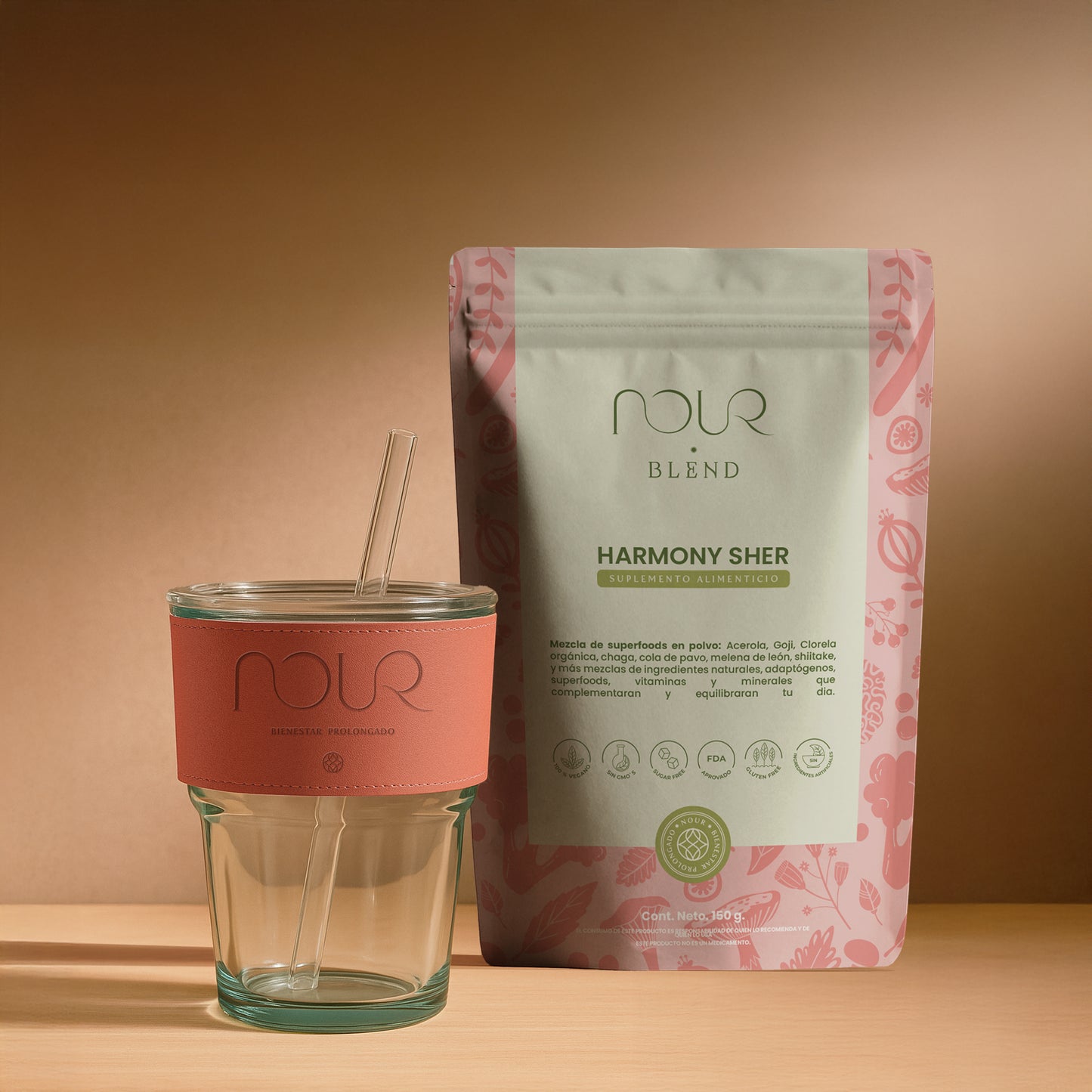 Combo Buen Fin Harmony Sher + Vaso – Edición Especial