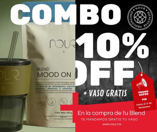 Combo Buen Fin Mood On + Vaso Gratis – Edición Limitada