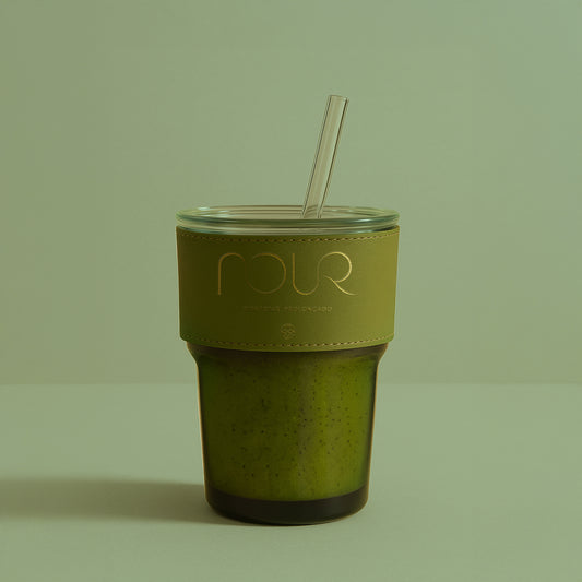 Vaso reutilizable Black Nour 300ml