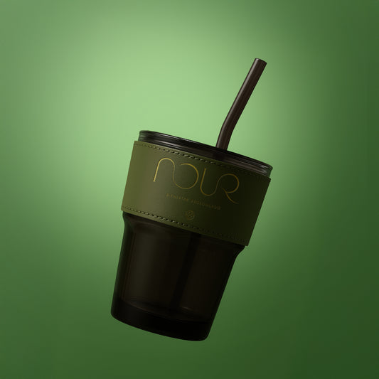 Vaso reutilizable Black Nour 300ml