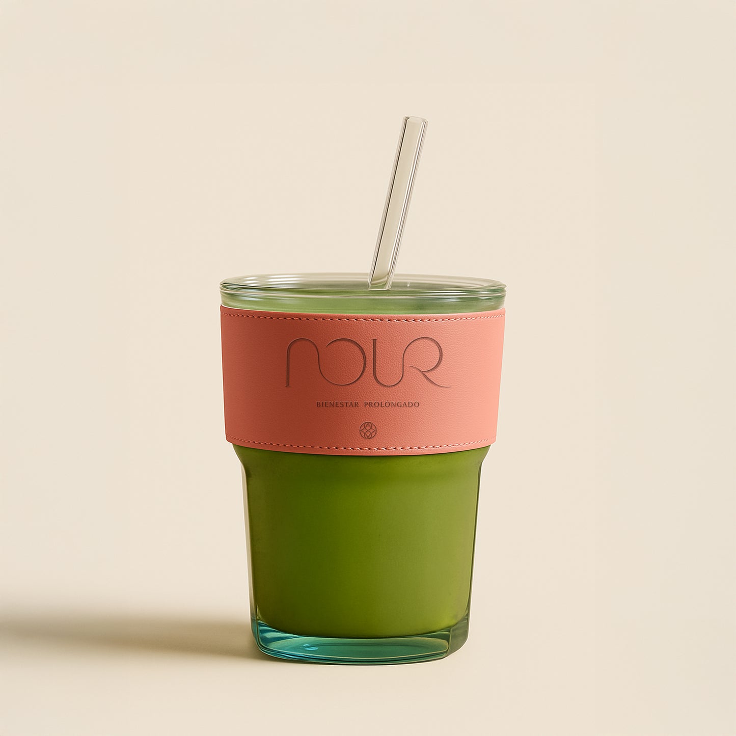 Vaso Reutilizable Nour Pink 300ml
